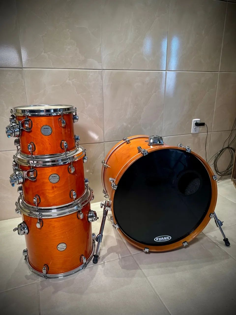 Bateria Mapex Meridian Birch - Foto 2