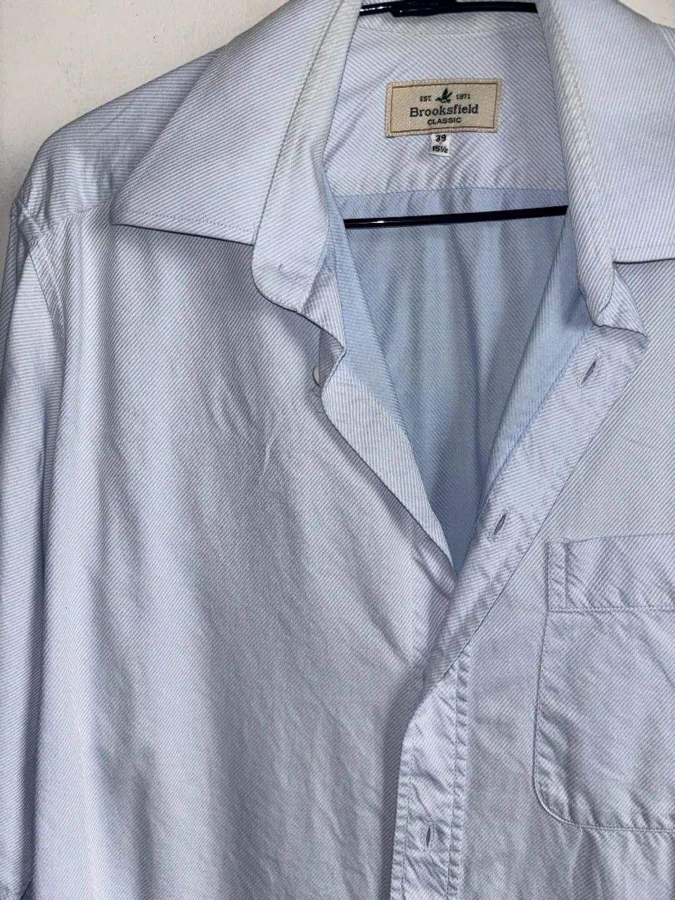 Camisa social masculina Brooksfield