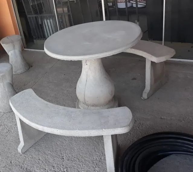 Bancos e mesas de cimento - Taubaté e região - Foto 4