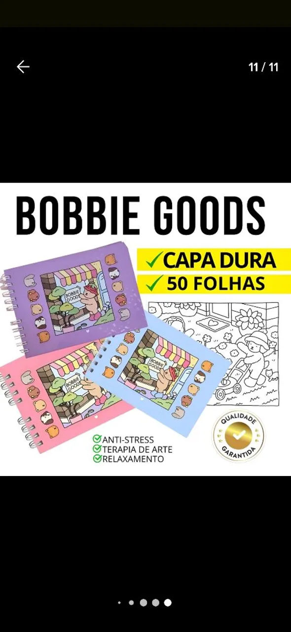 Caderno de Desenho Bobbie Goods atacado