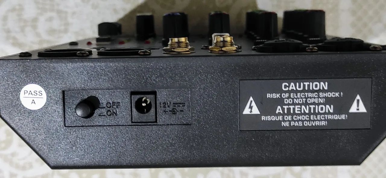 Mesa de Som Mini Mixer com Interface USB - Foto 6