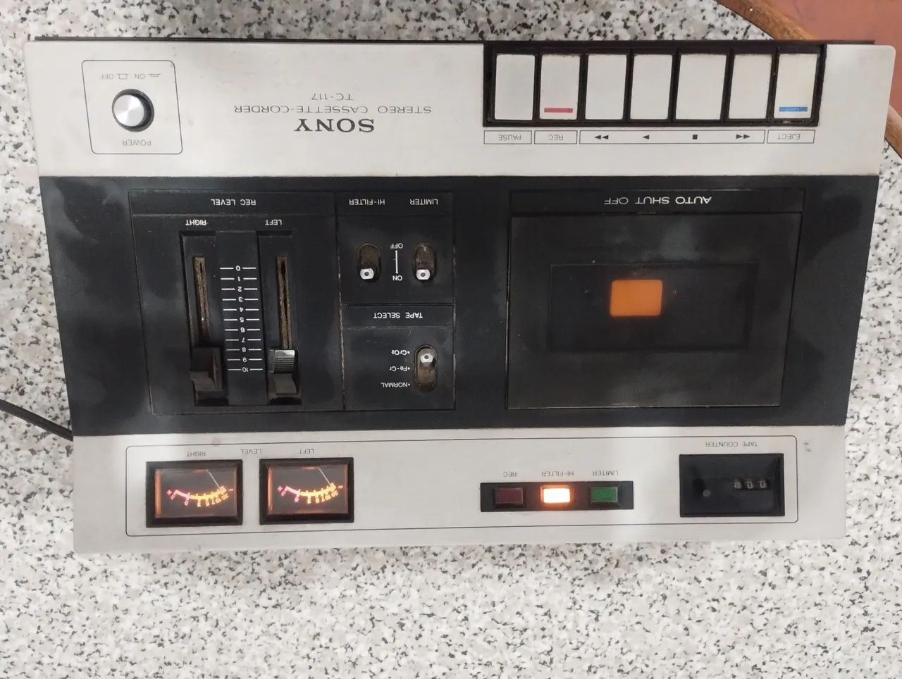 Gravador Cassete Sony TC-117 Stereo - Foto 6