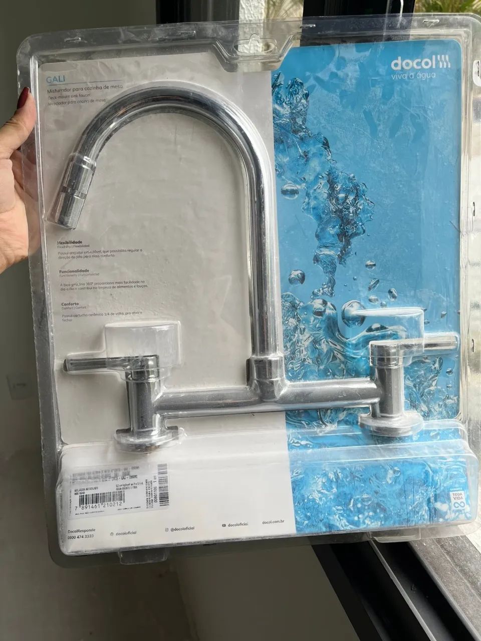 Misturador para cozinha de mesa