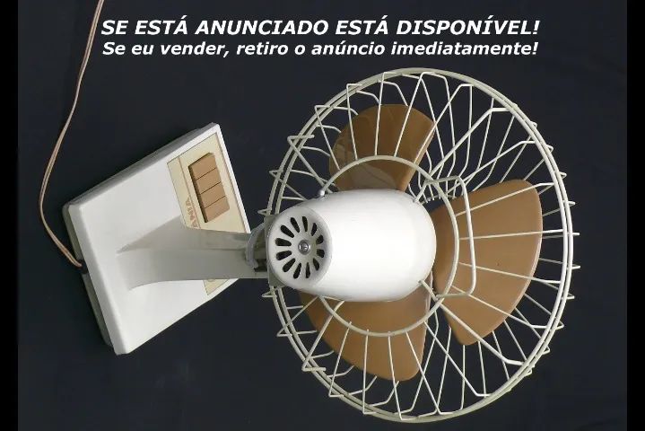 Ventilador antigo Britânia LEIA o anúncio! - Foto 2
