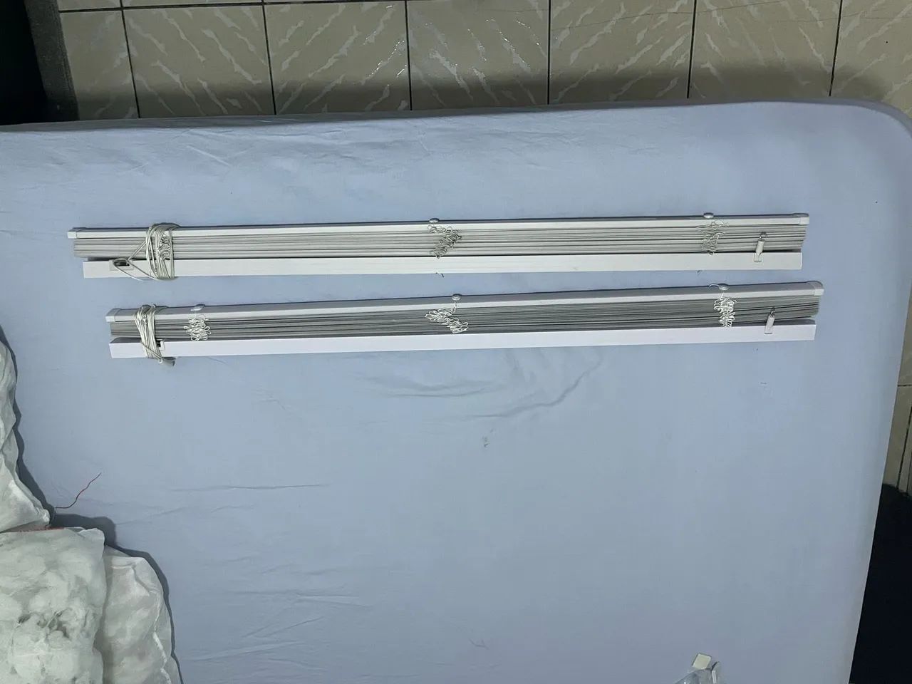 Persianas Branca 1,0m x 1,3m (Kit com 2 persianas) - Foto 4