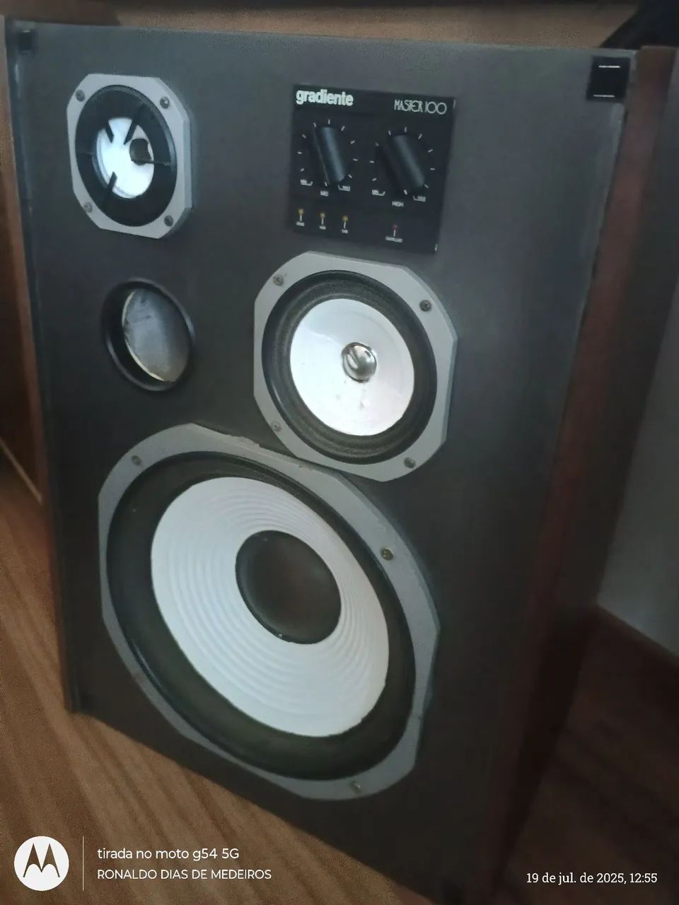Caixas de Som Gradiente Master 100 não envio - Foto 3