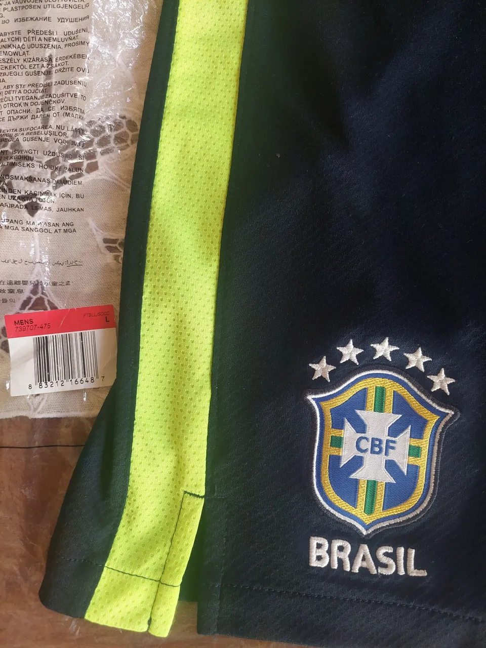 SHORT NIKE SELEÇÃO BRASILEIRA ORIGINAL- DRI-FIT