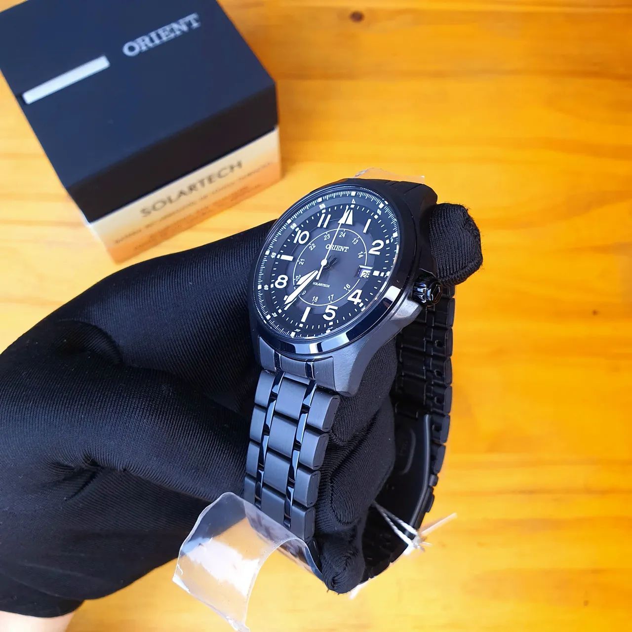 Orient Solartech 42mm aviador all black - Acessórios - COHAB Anil