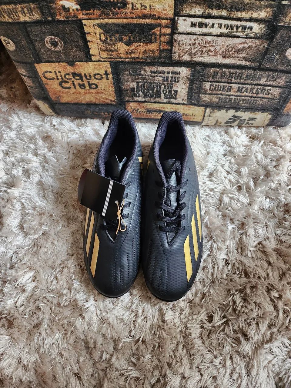 TAMANHO 40/41/42/43/44 CHUTEIRA SOCIETY ADIDAS ORIGINAL TRAVA BAIXA - Foto 4