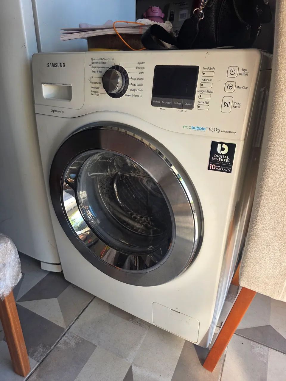 Lavadora Samsung Ecobubble 10,1kg