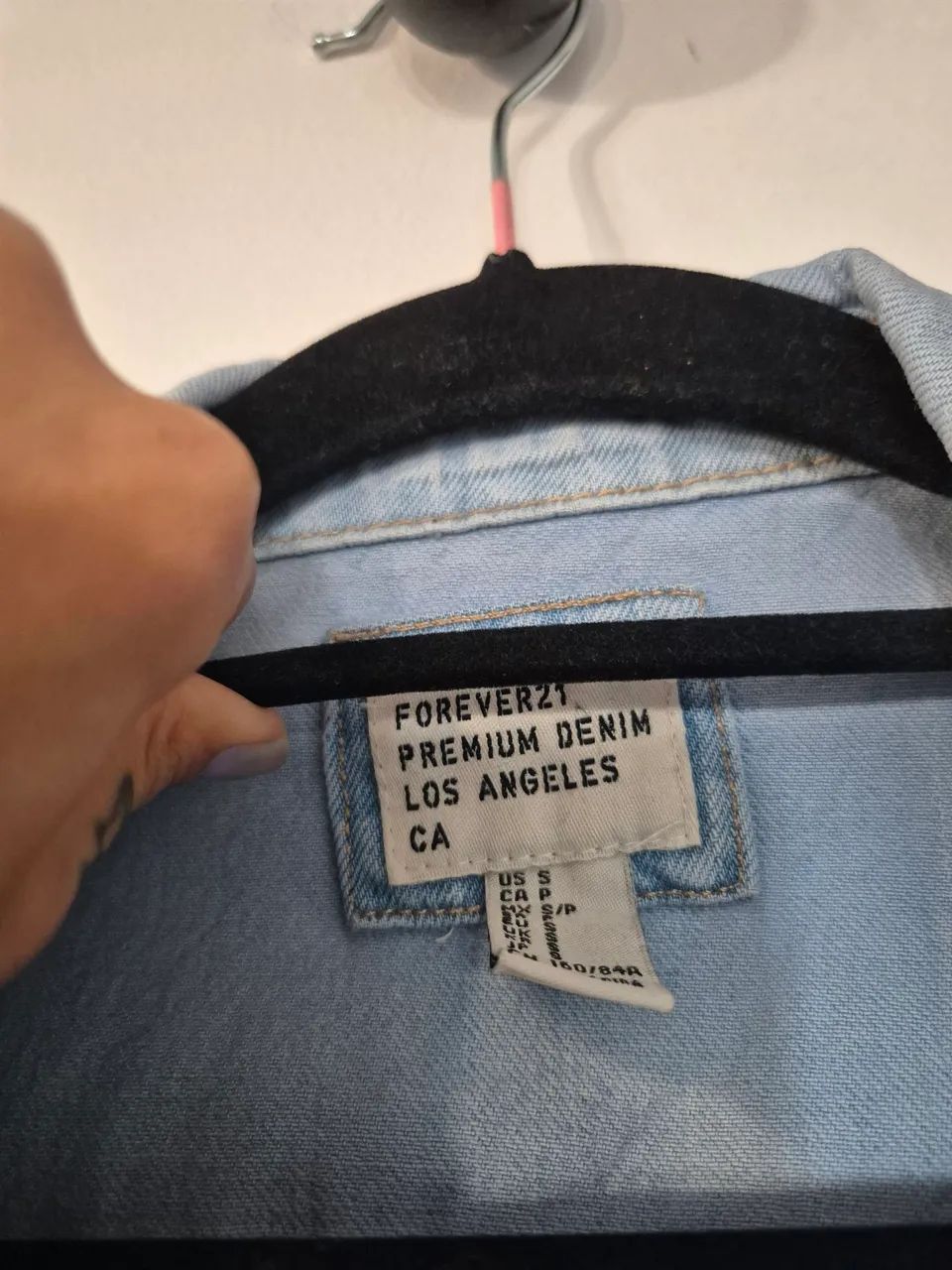 Jaqueta Jeans Forever 21 Veste P / M - Foto 3