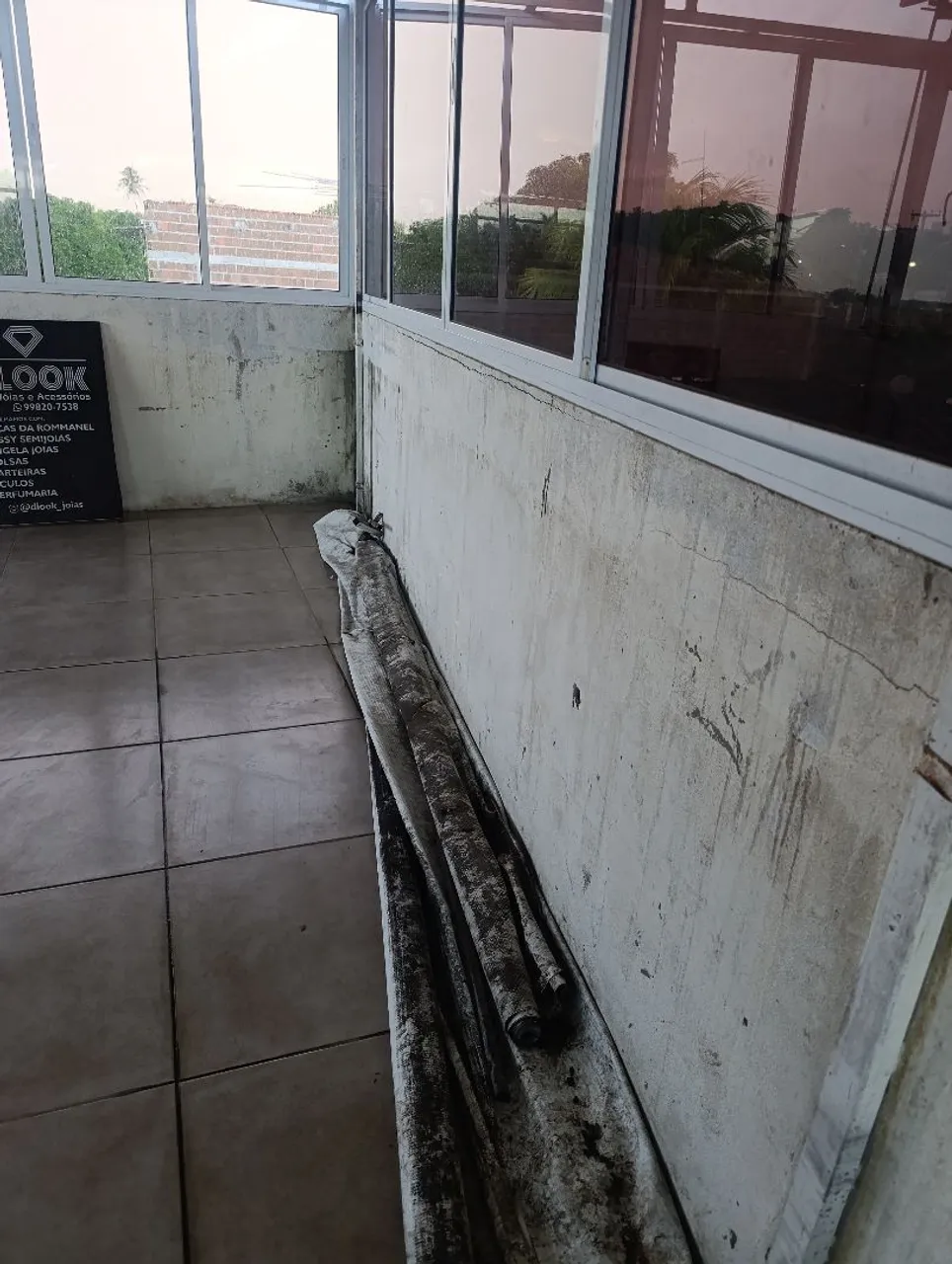Toldo tipo cortina