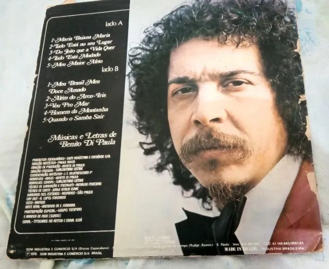 Benito Di Paula 1976 Lp - Foto 2