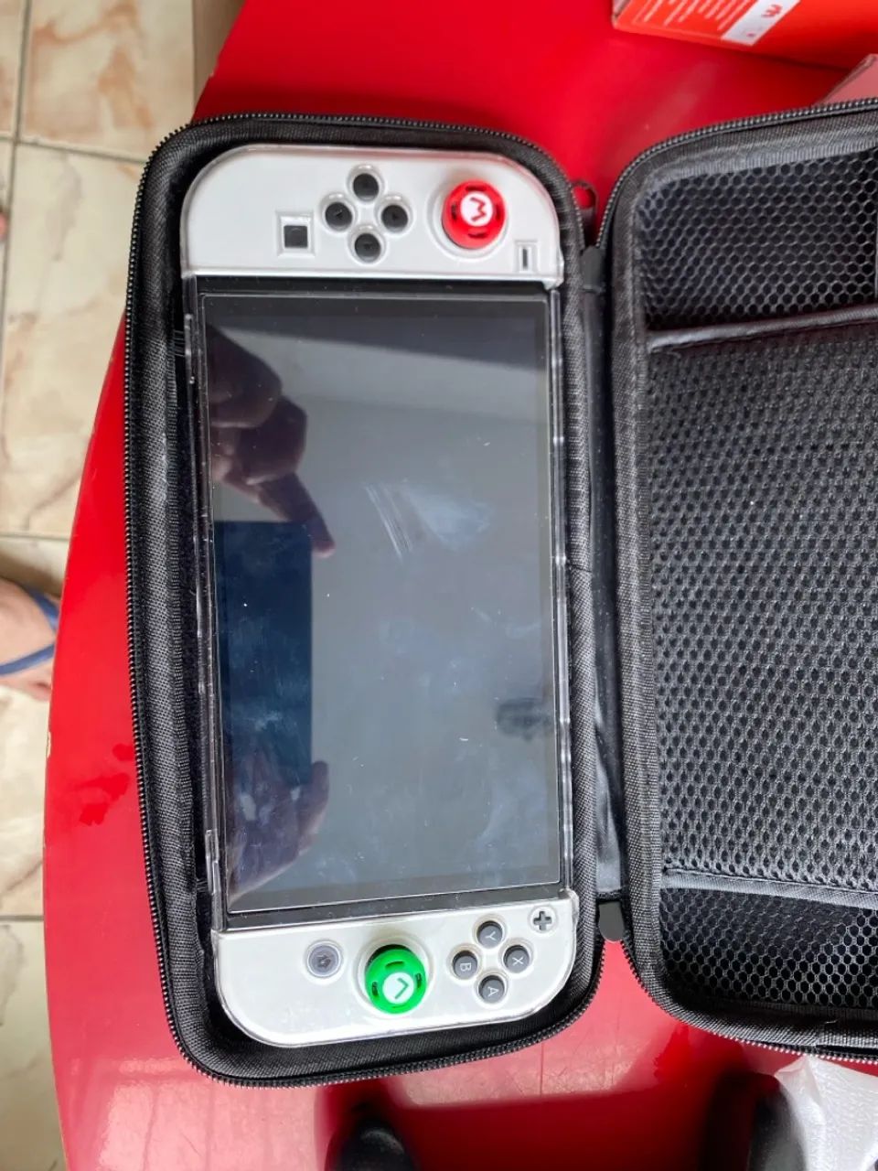 Nintendo - Switch Modelo Oled Com Joy-con - Branco - Foto 3