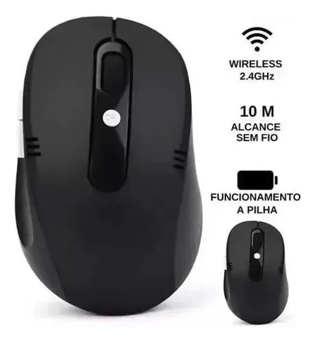 Mouse Wireless Sem Fio 2.4GHZ LEHMOX LEY-172 - Foto 2