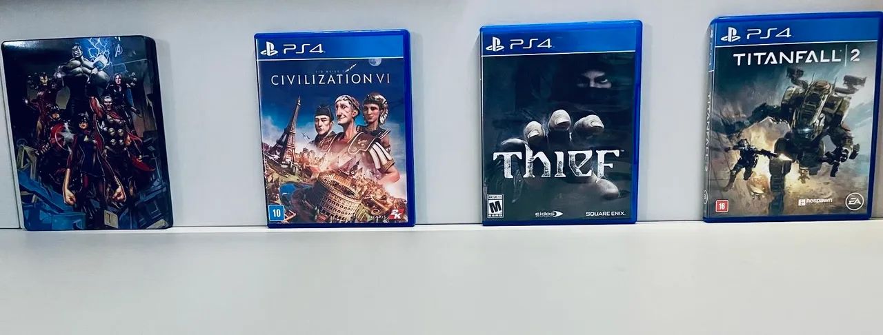Jogos de PS4 - Civilization VI, Thief, Avengers e Titanfall 2 - Foto 5