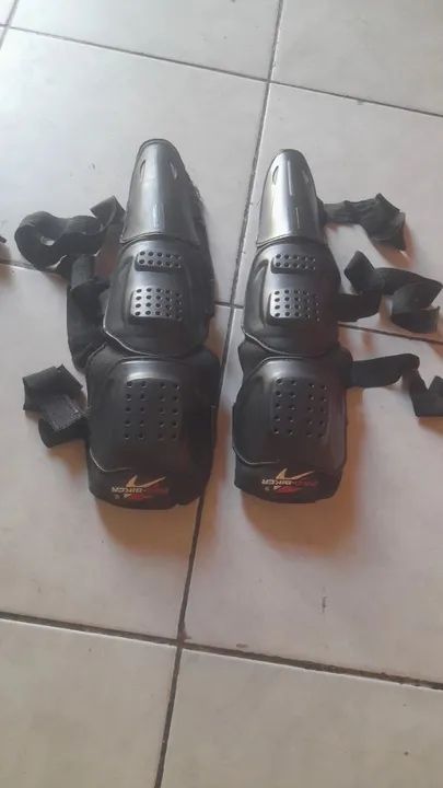 Jogo de Protetor de Joelho para Motocicleta - Foto 2