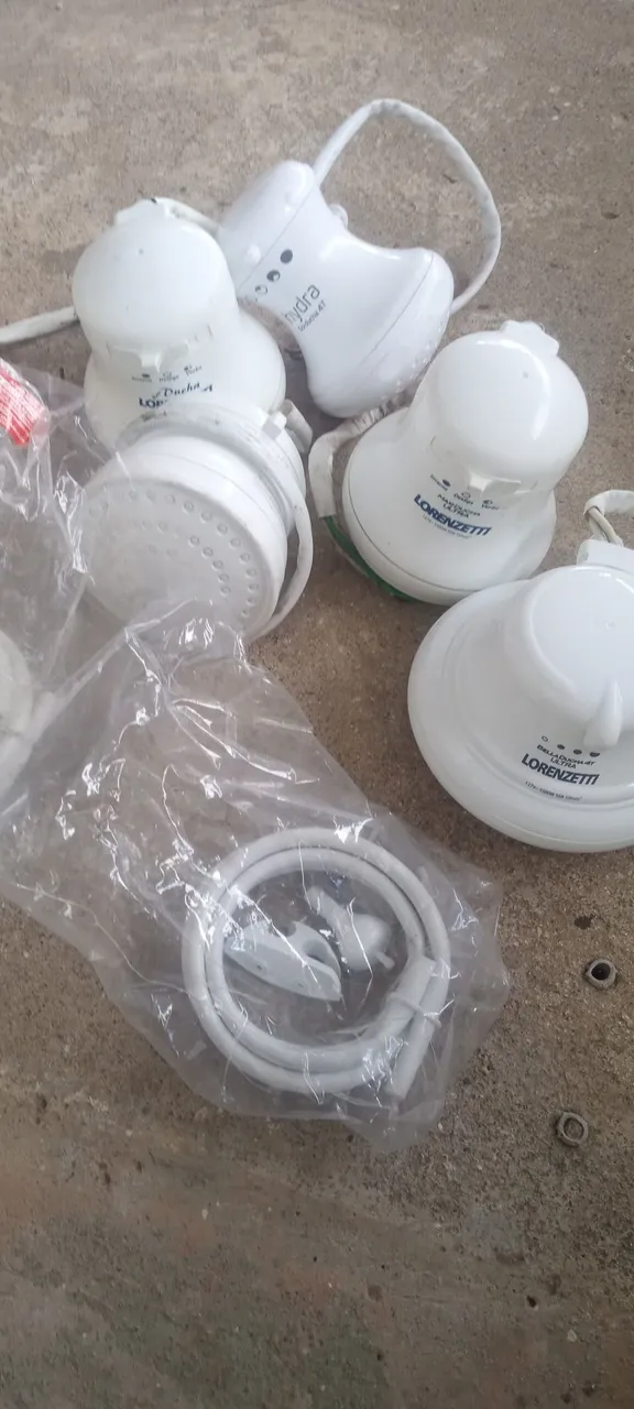 Chuveiros usados 110 V