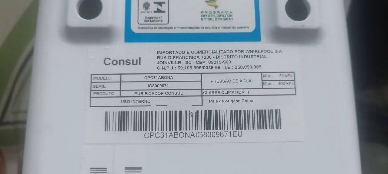 Purificador de água Consul - Foto 3