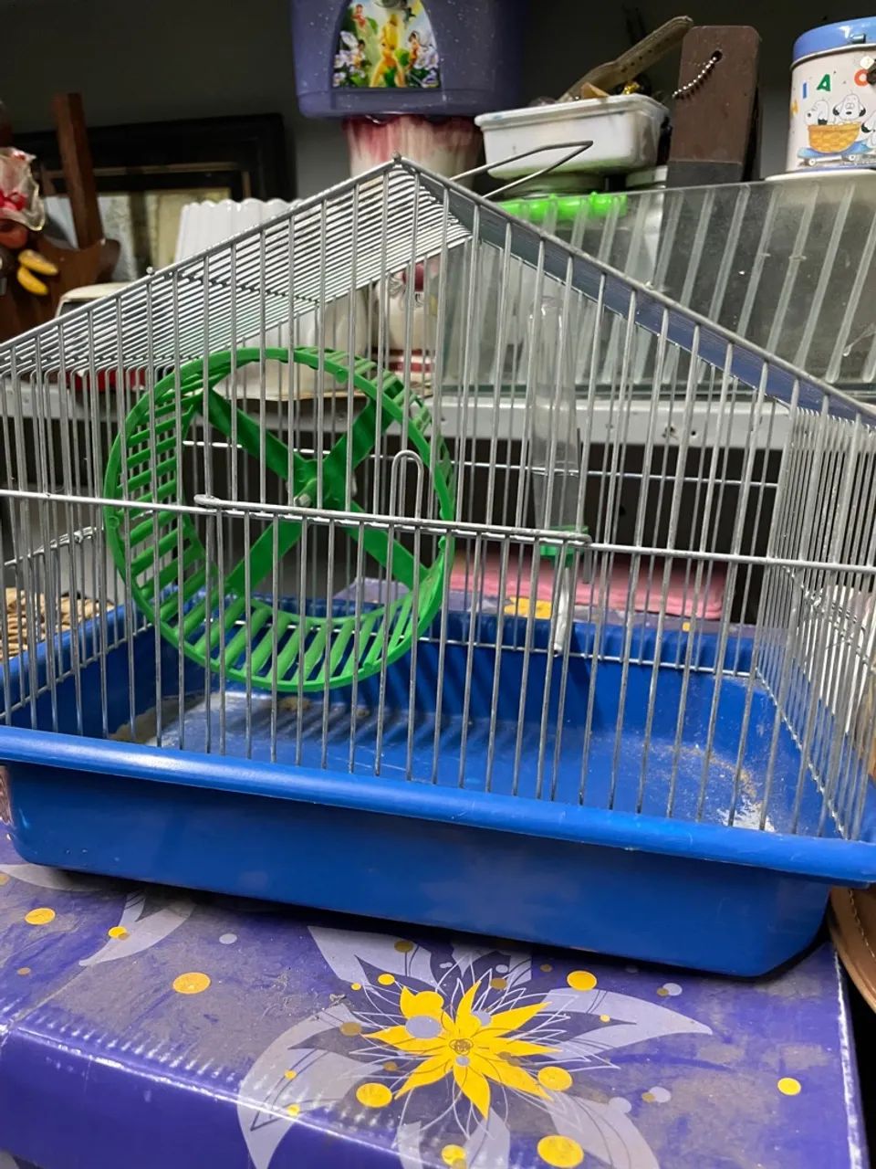 Gaiola para Hamster com Roda VENDA URGENTE  - Foto 2