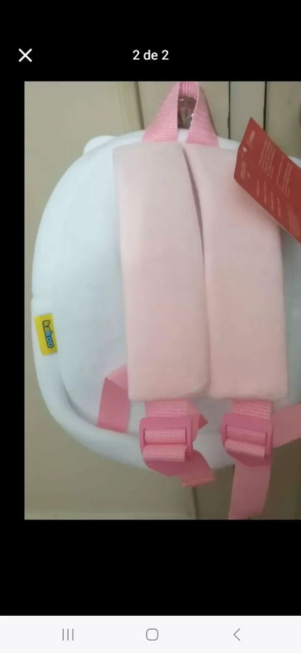 Mochila Unicórnio De Pelúcia  - Foto 2