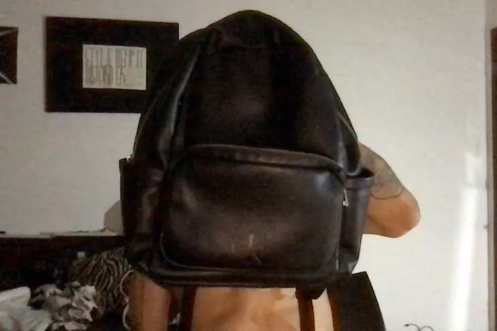 Mochila "Calvin Klein Jeans" CK Preta Importada de NY