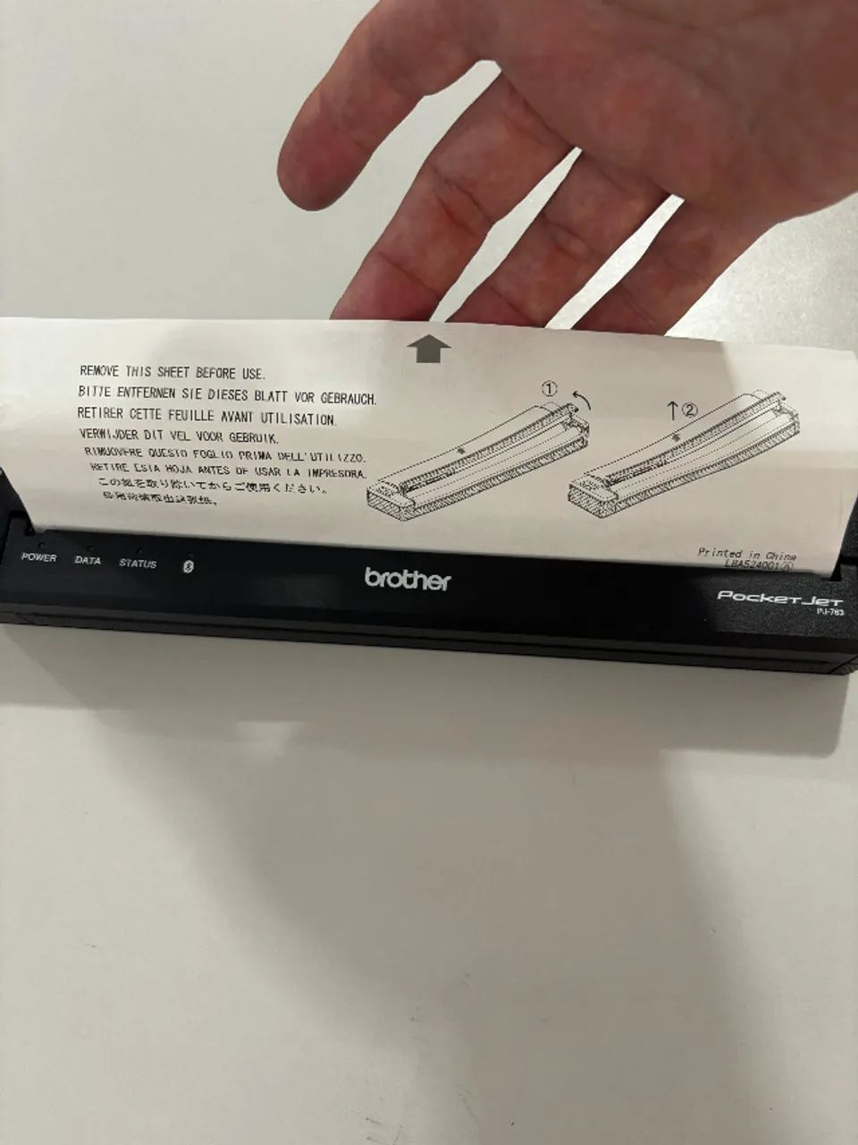 Impressora Térmica Portátil PJ763 Ideal para Decalque Tatuagem - Foto 4