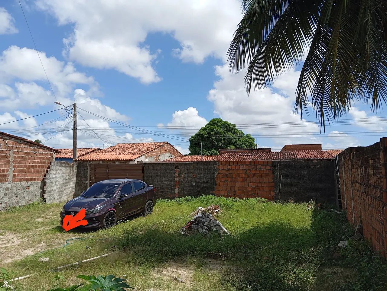 Terreno com quarto construído 14x20 - Foto 2
