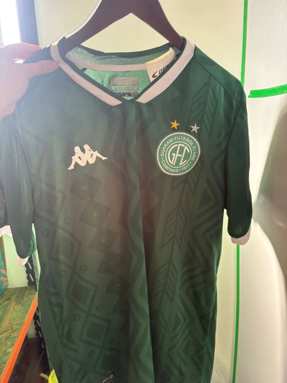 Camiseta de time - Guarani - verde - Foto 2