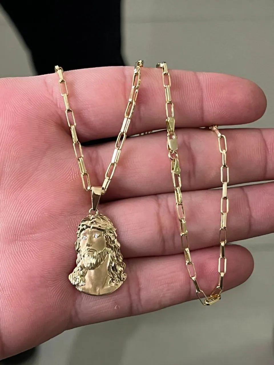 Corrente com pingente Ouro 18k 