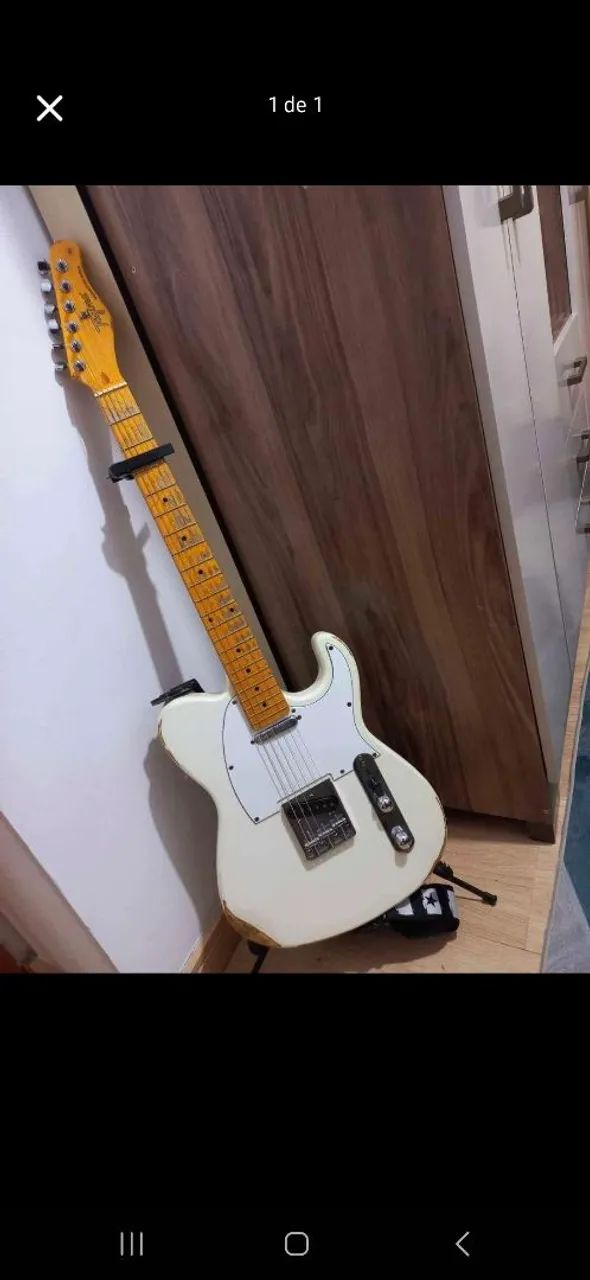 Guitarra Tagima/Telecaster Branca - Foto 4