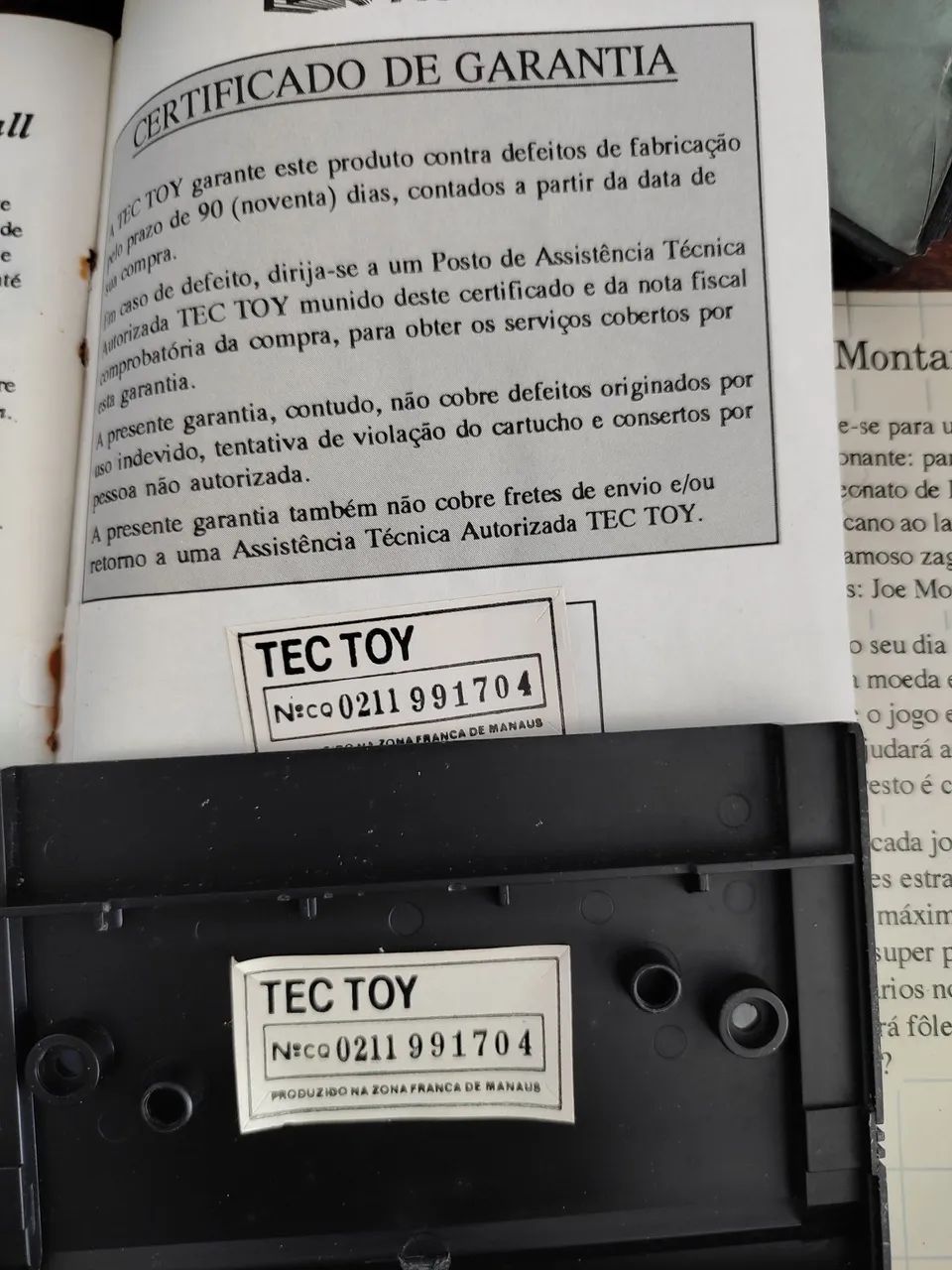 Jogo de Vídeo Game Joe Montana Football - Master System - Foto 6