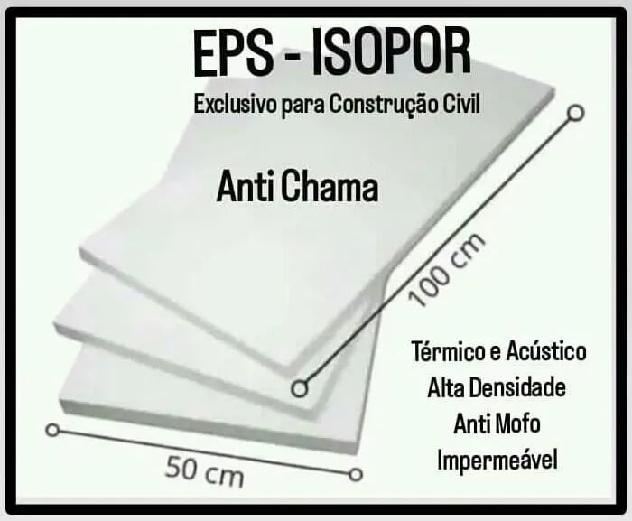 Isopor Anti-Chama para Construção Civil