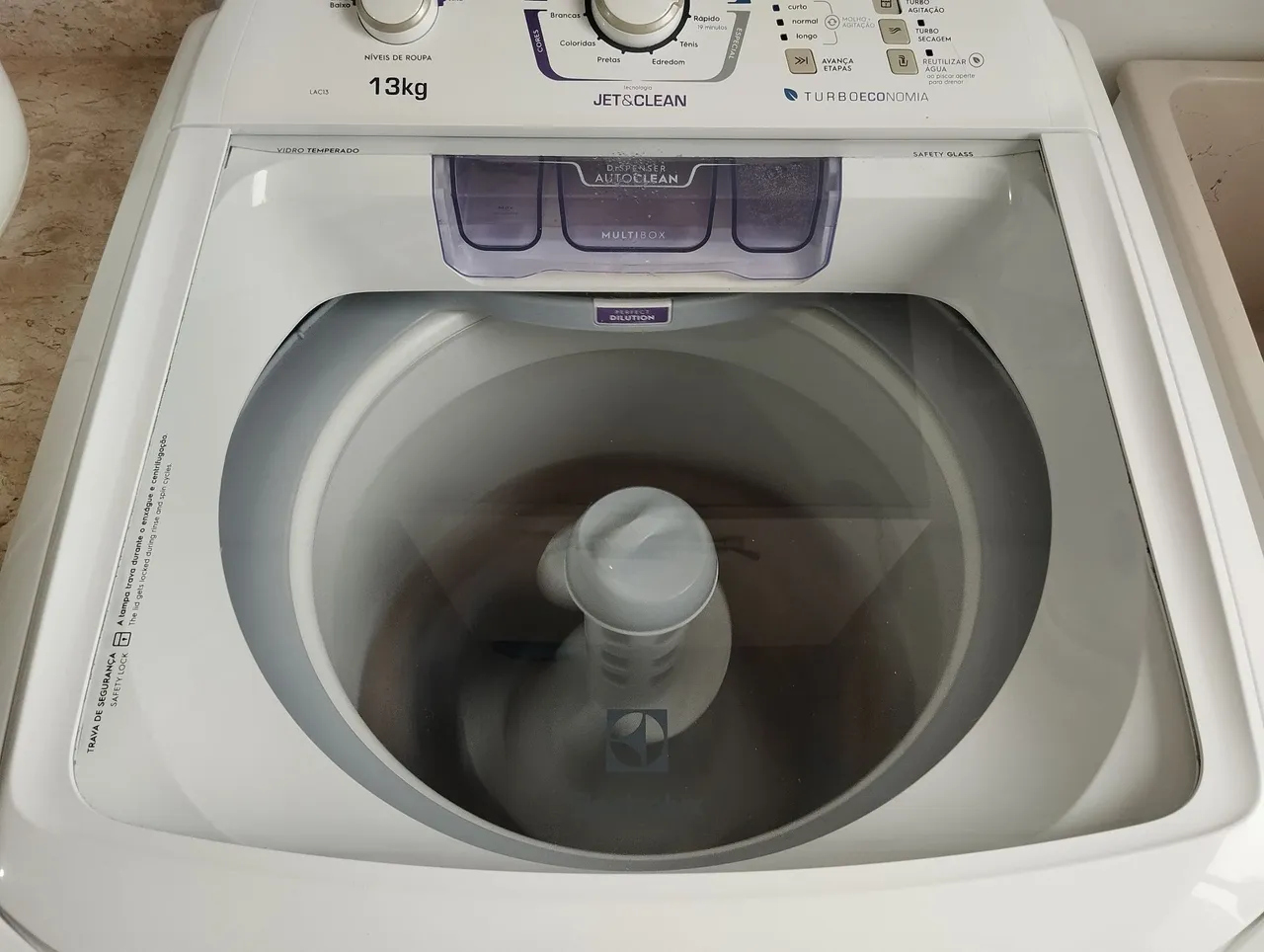 Máquina de Lavar Electrolux 13kg Jet&Clean