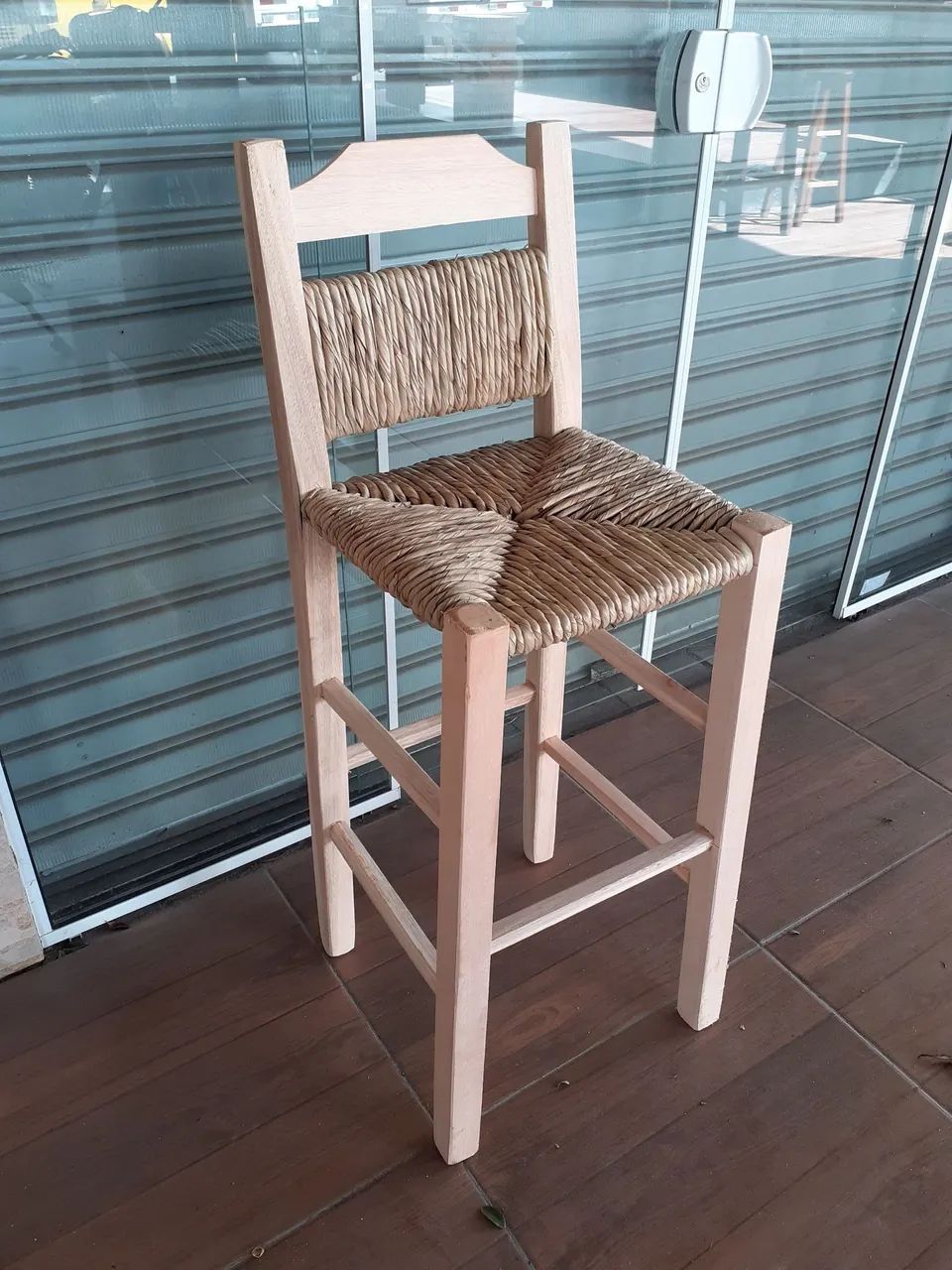 Banquetas alta de palha  - Foto 2