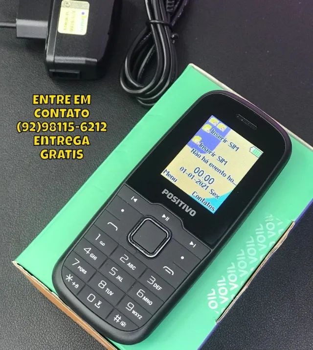Celular Positivo 2 Chips Cartão de Memoria Bluetooth - ENTREGA RÁPIDA - Foto 5