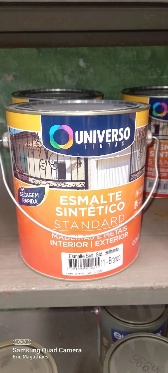 Esmalte Sintético Standard Branco 1 Litro - Universo Tintas