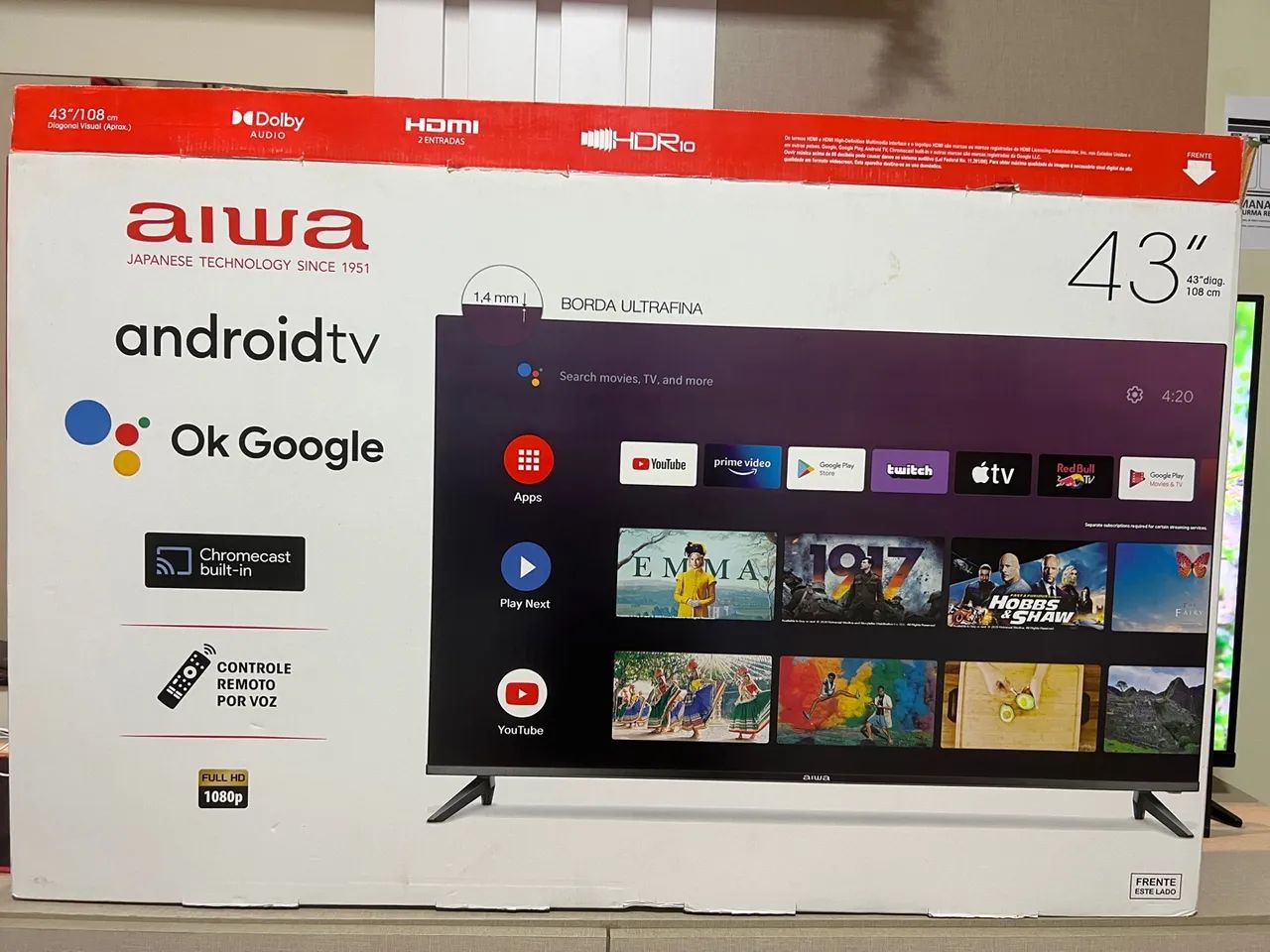 TV Smart 43 polegadas Full HD Android 11 - Foto 3