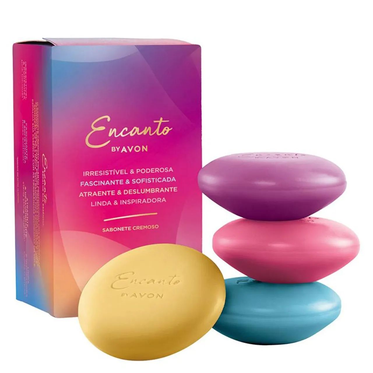 Caixa de Sabonetes Encanto Mix Avon