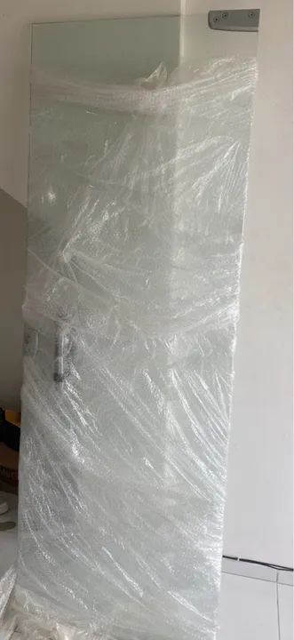 Porta de vidro completa 