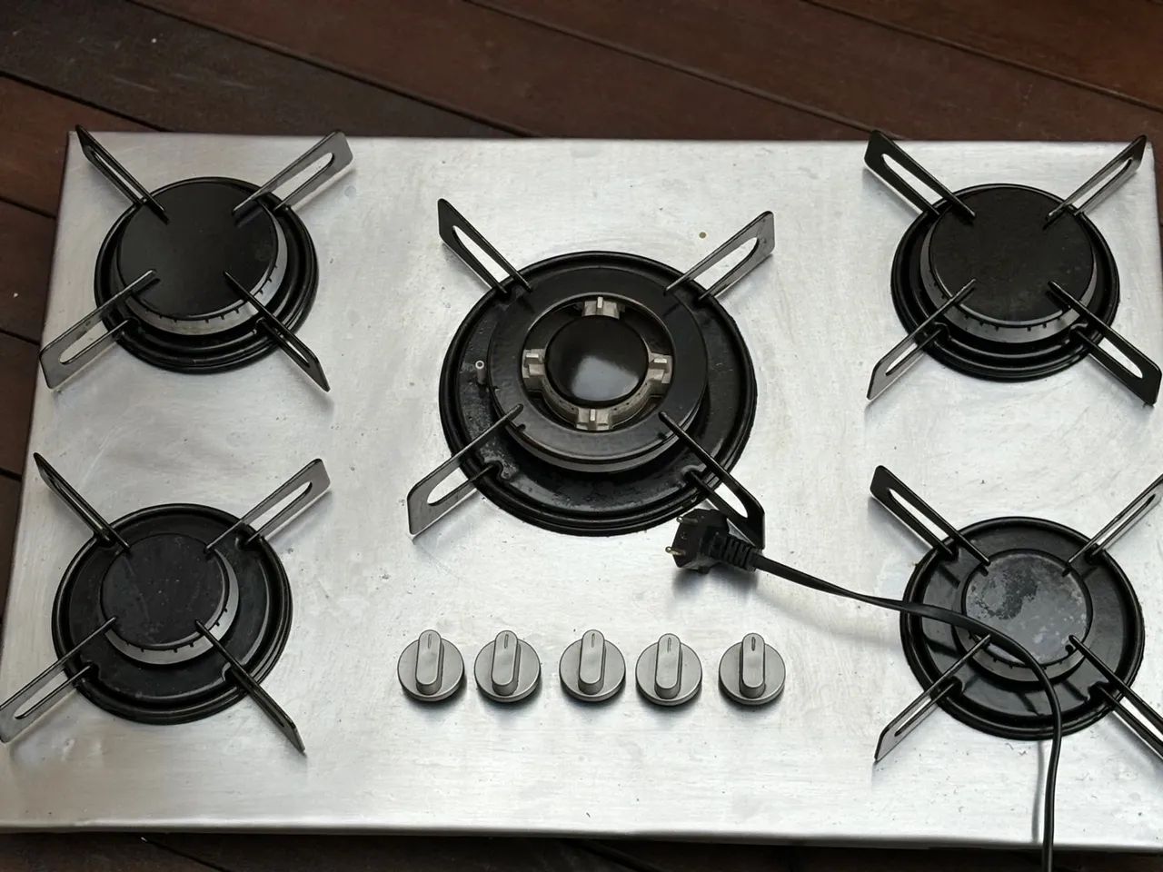 Cooktop a Gás 5 bocas - Seminovo - Foto 2