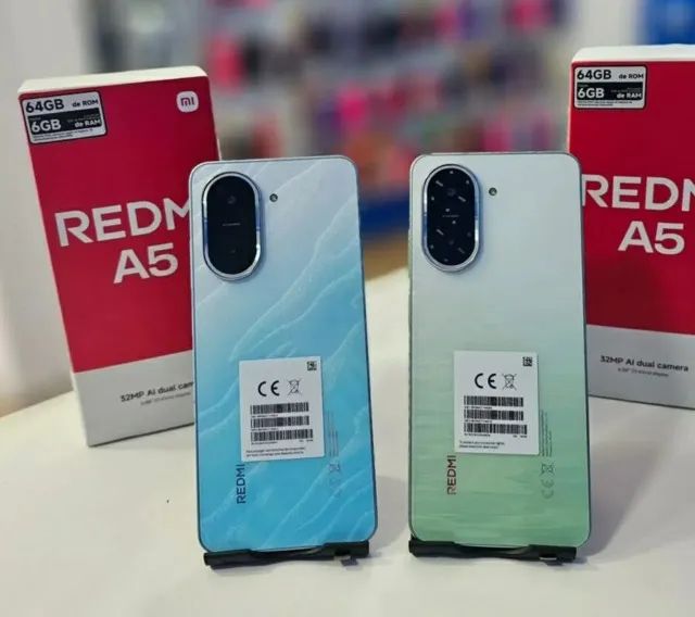 Redmi A5 64/3gb com Visual Moderno Lacrado Capa Pelicula Garantia Lançamento