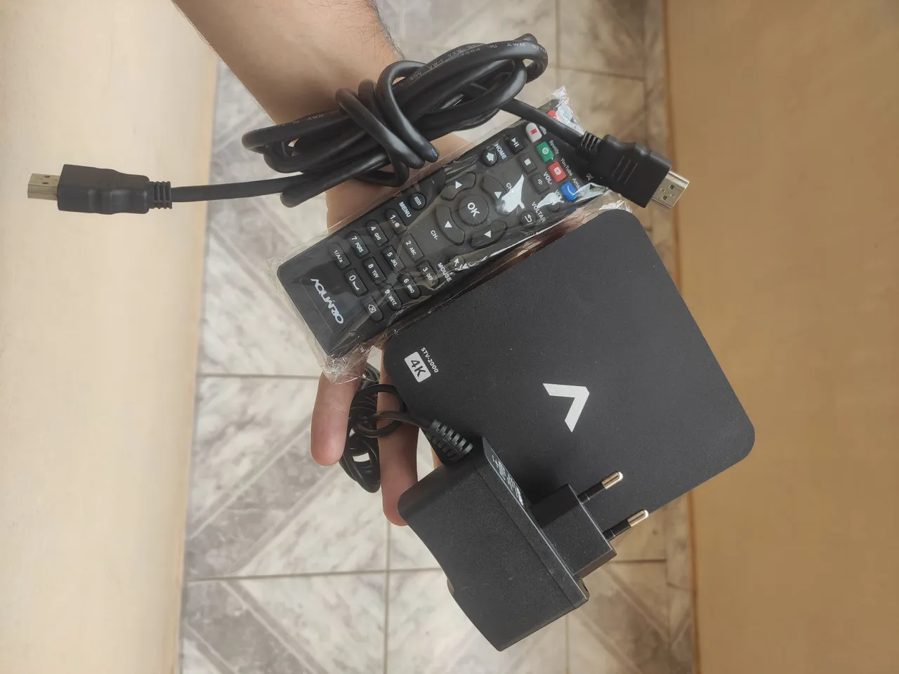 Android TV Box 4K AQUARIO STV-2000