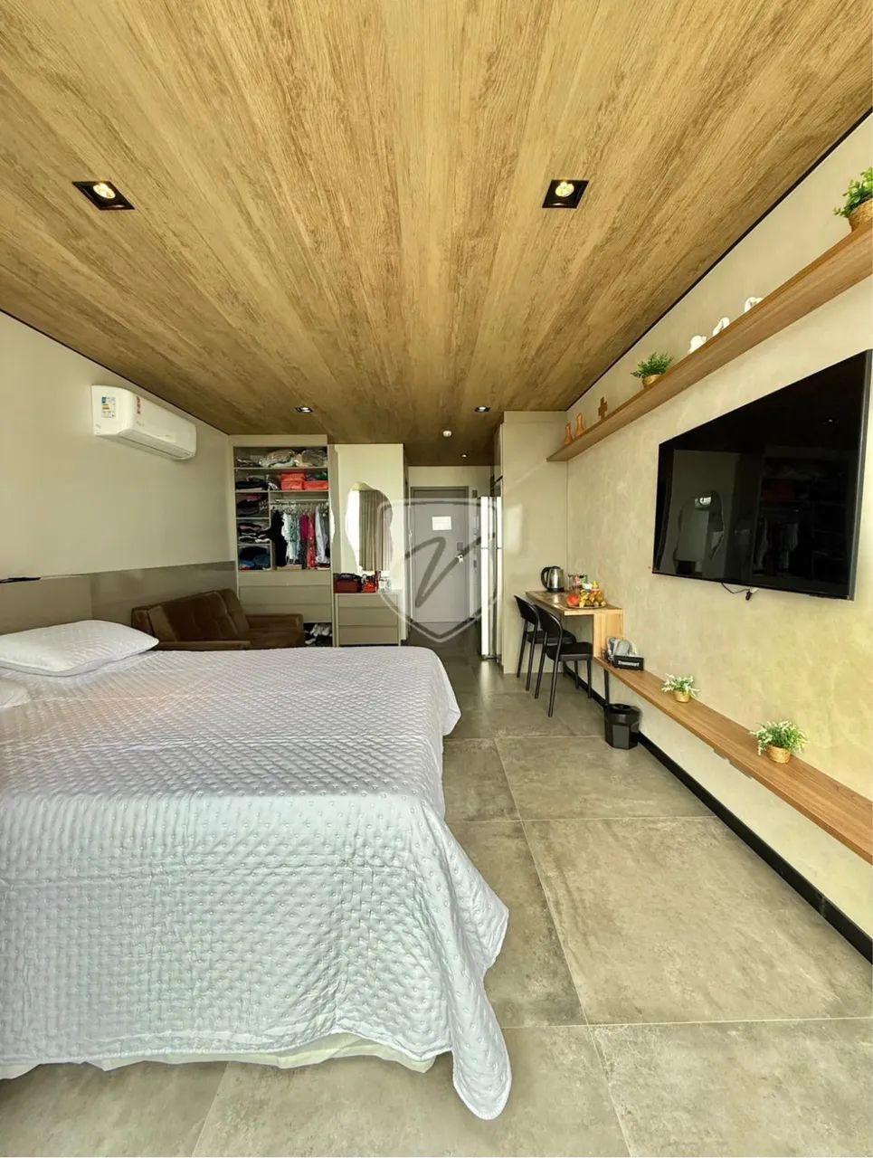 STUDIO COM VARANDA VISTA LIVRE NO EDIFÍCIO NEW TIME - Foto 5