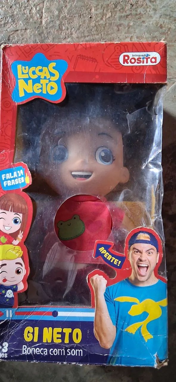 Gi Neto boneca com som na caixa
