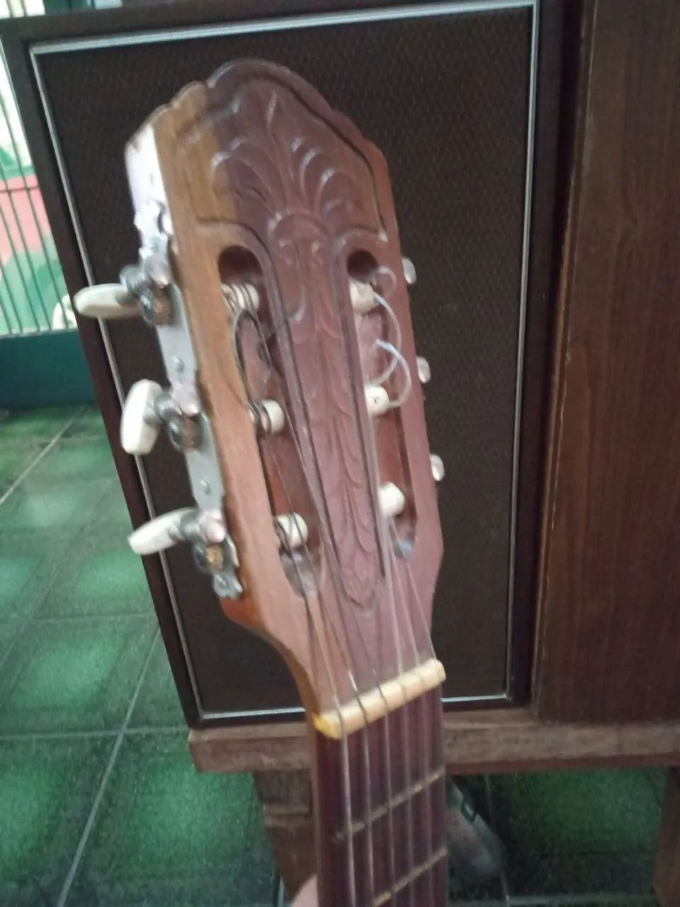 Violão Di Giorgio Clássico Antigo - Foto 5