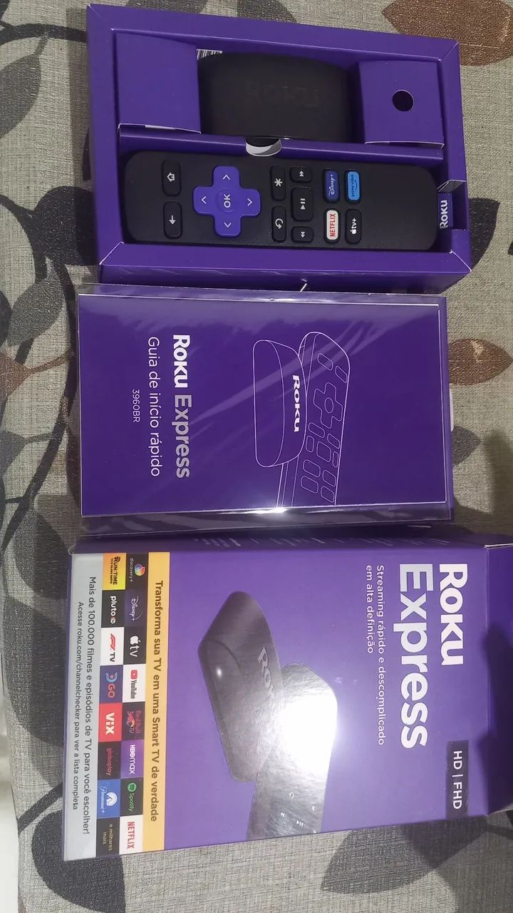 Roku Express Novo na Caixa - Foto 2