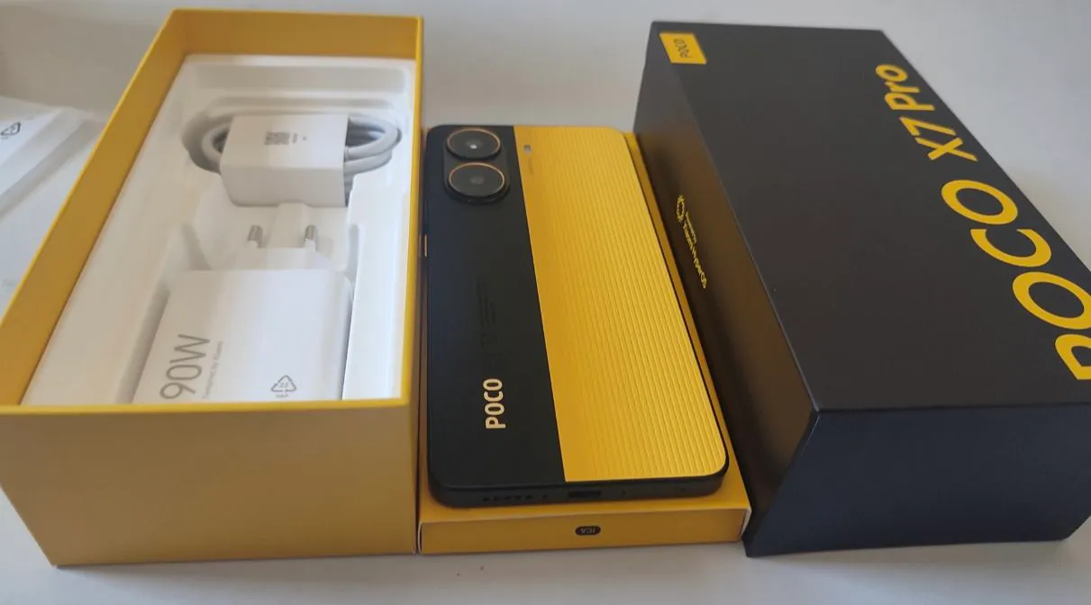 Poco X7 Pro - Novo na caixa