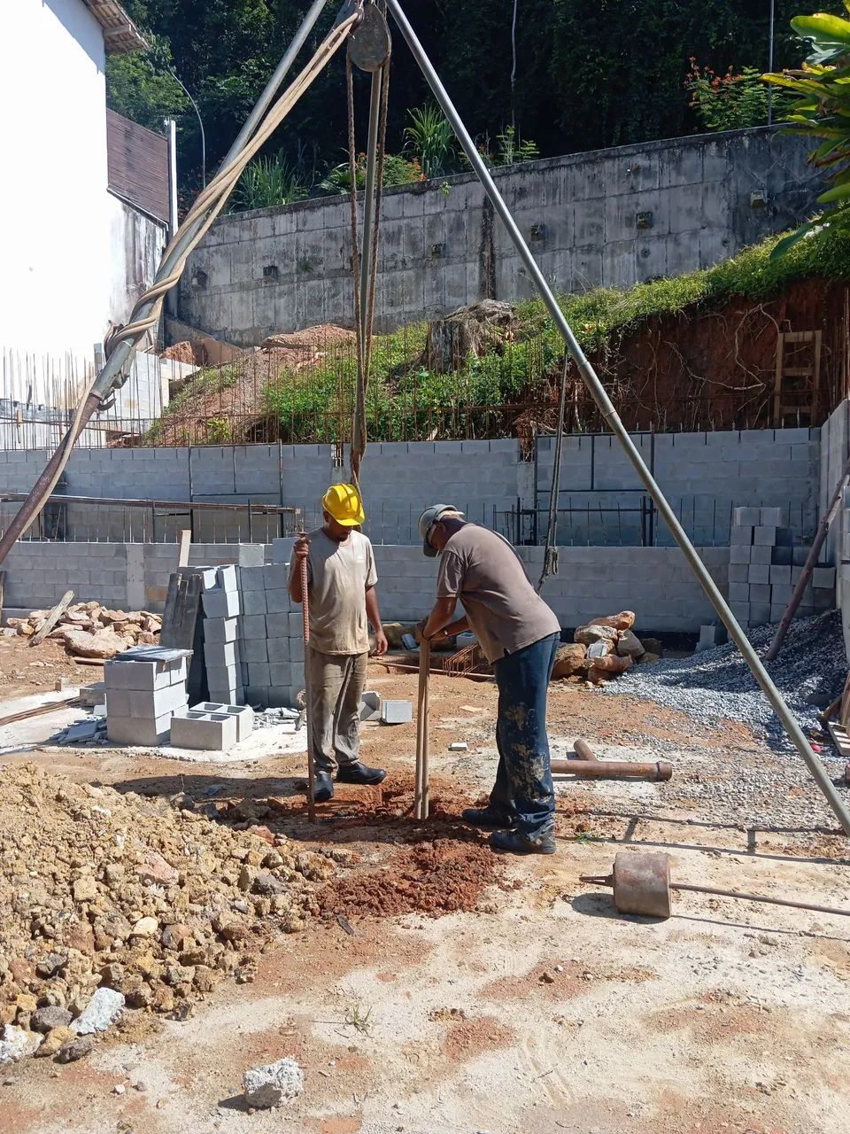 Amostras de solo para análise de fundação - Foto 4