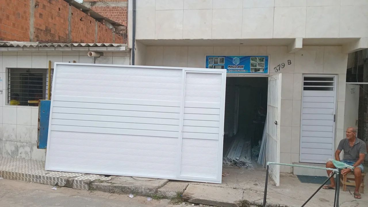 Fabricação de portão em alumínio  - Foto 3